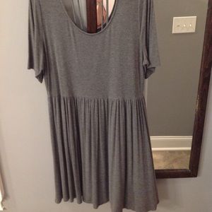 Cute skater dress. Open back